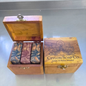 wooden treasure chest gift box christmas gift